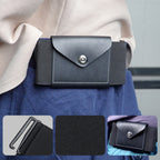 Invisible Theft-Proof Stretch Waist Bag for Men - Lightweight PU, 60g, view 9