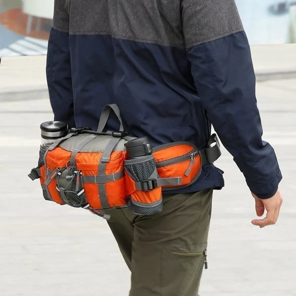 Ultralight Outdoor Waist Bag - Adjustable Fit, 740 ml Capacity, view 2