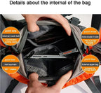 Ultralight Outdoor Waist Bag - Adjustable Fit, 740 ml Capacity, view 3