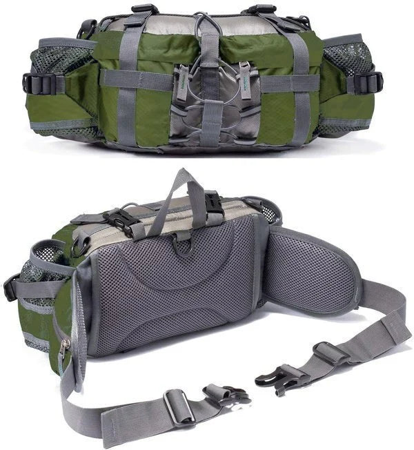 Ultralight Outdoor Waist Bag - Adjustable Fit, 740 ml Capacity, view 9