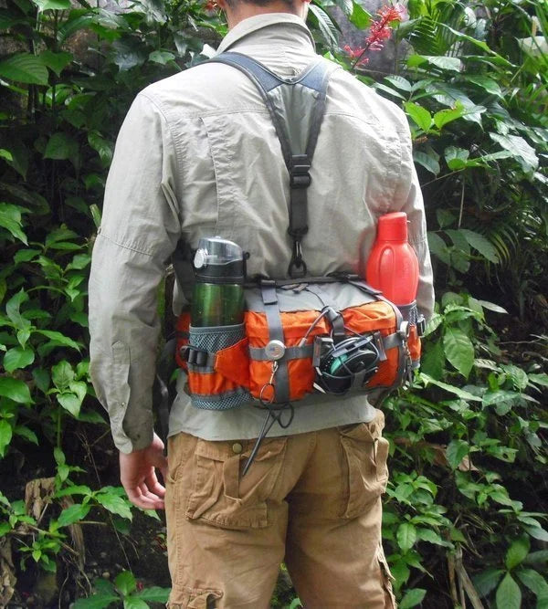 Ultralight Outdoor Waist Bag - Adjustable Fit, 740 ml Capacity