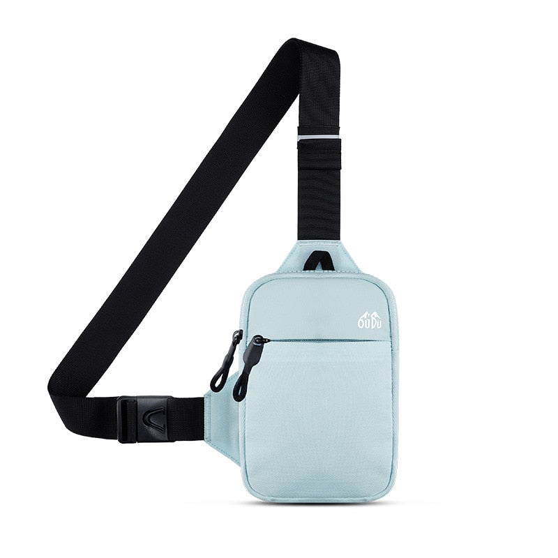 Waterproof Shoulder Sport Chest Bag for Outdoor Activities - Nylon, view 10