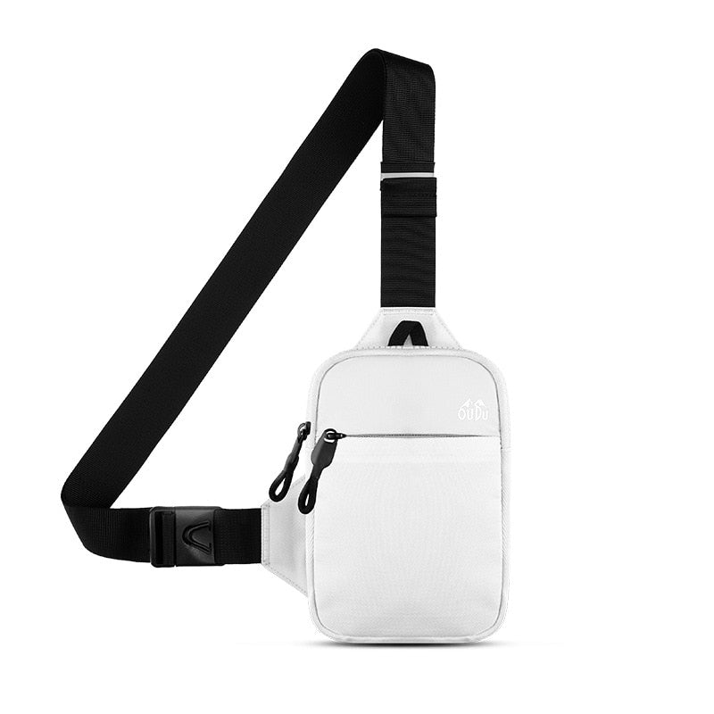 Waterproof Shoulder Sport Chest Bag for Outdoor Activities - Nylon, view 8
