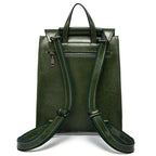 Leather Backpack for Women - 30cm x 25cm, Premium Leather, Black or Brown, view 2