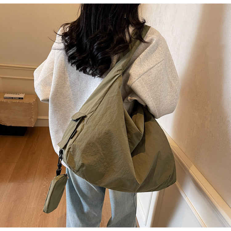 Women’s Large Capacity Crossbody Hobo Bag for Travel - Adjustable Strap, view 2