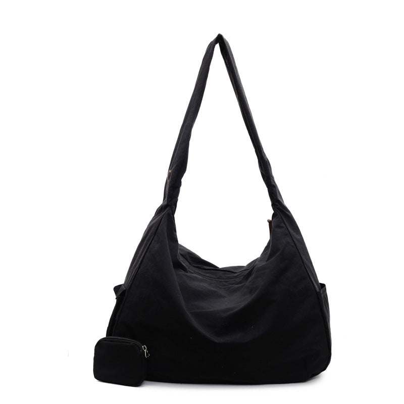 Women’s Large Capacity Crossbody Hobo Bag for Travel - Adjustable Strap