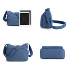 Classic Luxury Shoulder Bag for Women - Nylon, Adjustable Strap, view 10