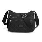 Classic Luxury Shoulder Bag for Women - Nylon, Adjustable Strap, view 16
