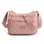 Classic Luxury Shoulder Bag for Women - Nylon, Adjustable Strap, view 17