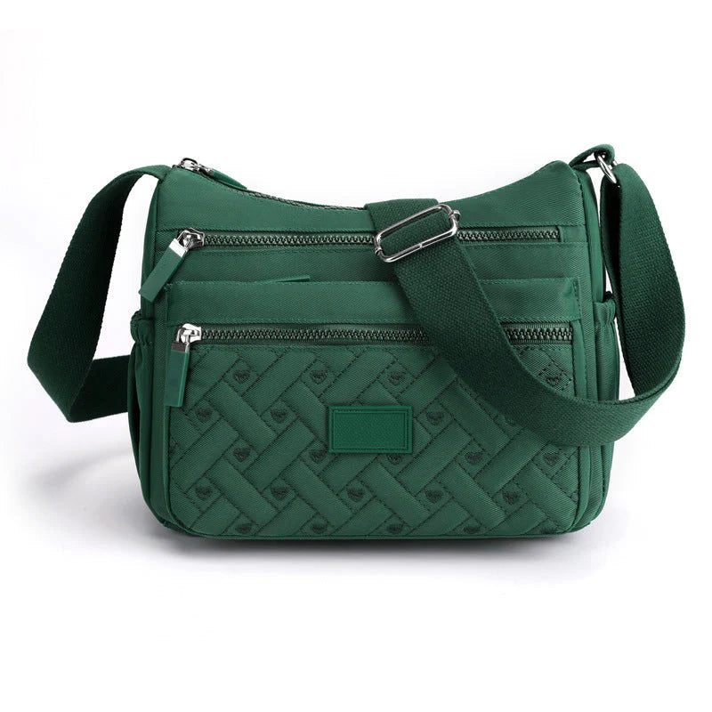 Classic Luxury Shoulder Bag for Women - Nylon, Adjustable Strap, view 18
