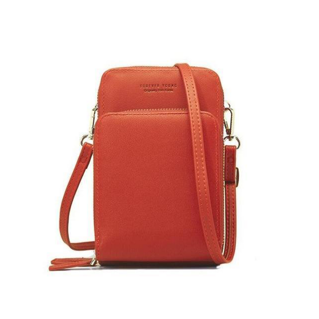 Leather Phone Purse for Women - Triple Lock, Fits Most Smartphones, view 14
