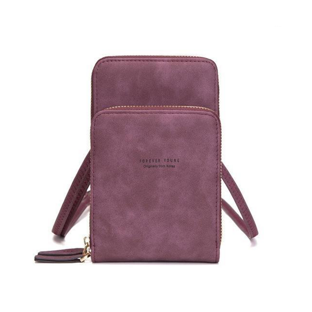 Leather Phone Purse for Women - Triple Lock, Fits Most Smartphones, view 19