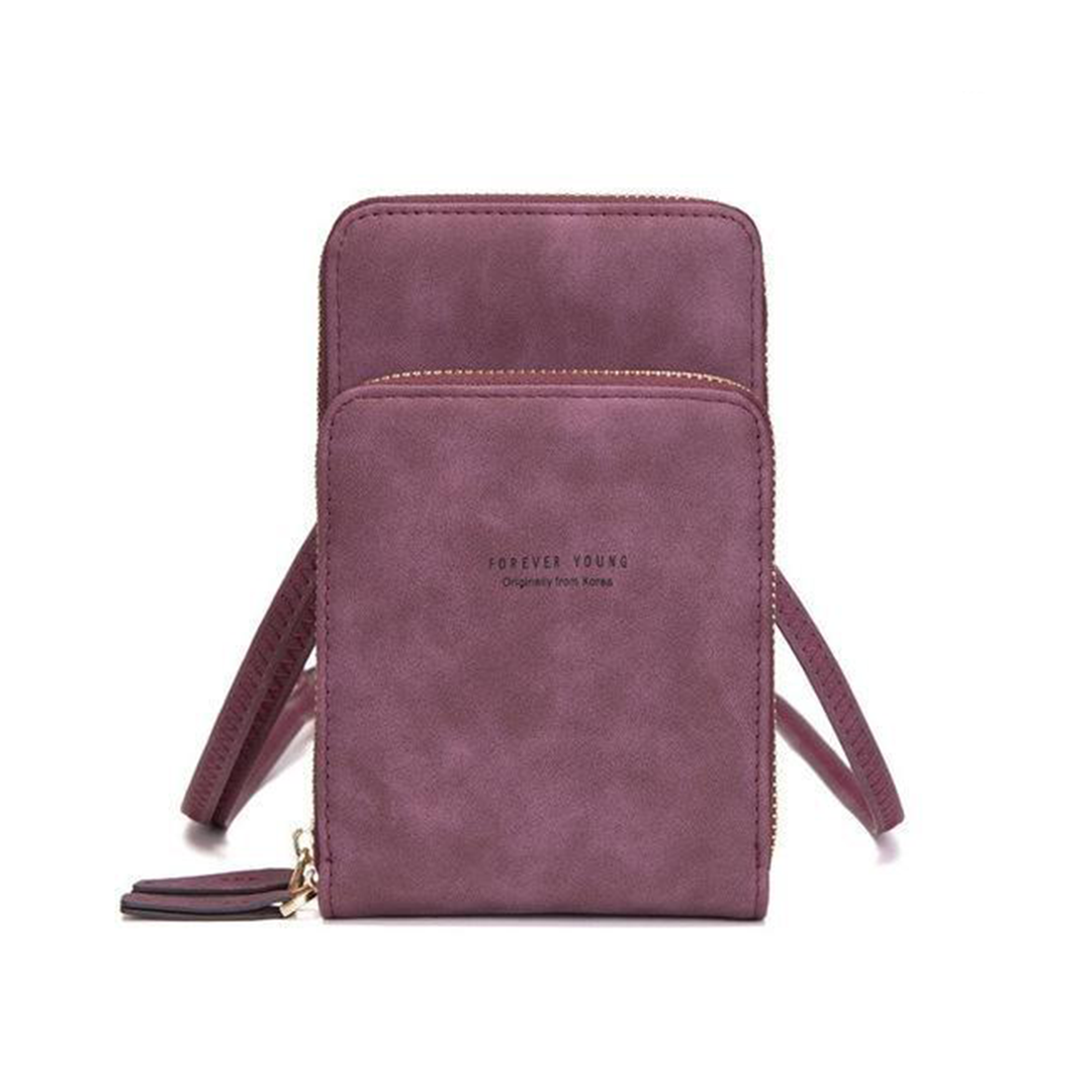 Leather Phone Purse for Women - Triple Lock, Fits Most Smartphones, view 19