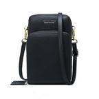 Leather Phone Purse for Women - Triple Lock, Fits Most Smartphones