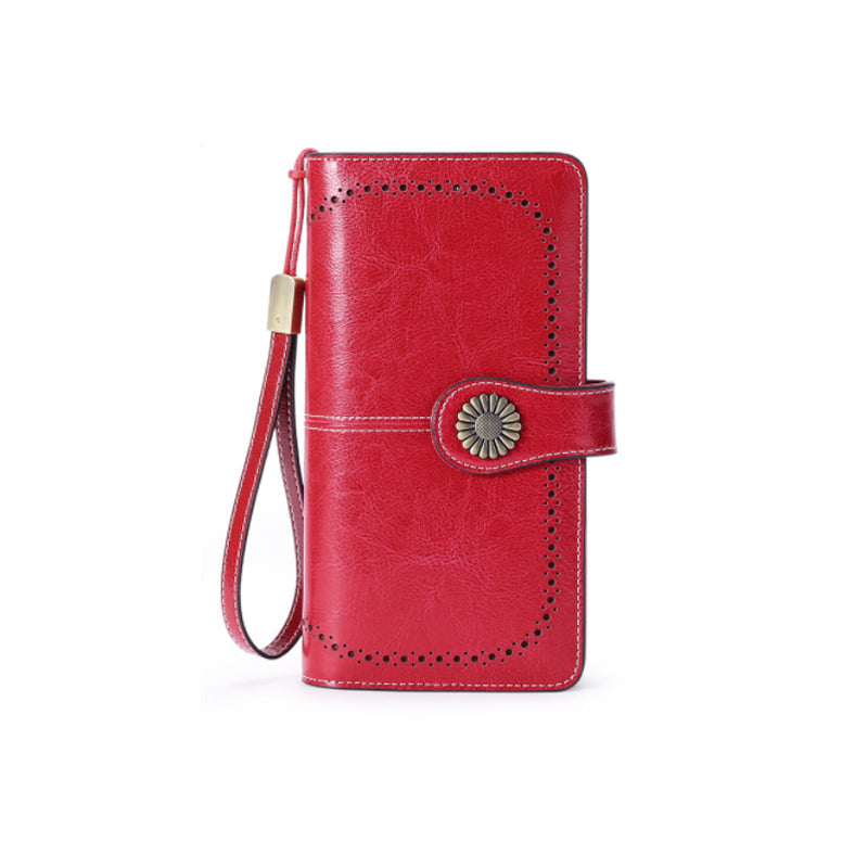 Long Retro Wallet with Large Capacity - PU Polyester, 19.5 x 10.5 cm, view 16