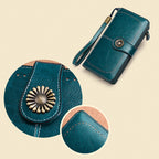 Long Retro Wallet with Large Capacity - PU Polyester, 19.5 x 10.5 cm, view 8