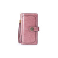 Long Retro Wallet with Large Capacity - PU Polyester, 19.5 x 10.5 cm