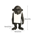 Banksy Flower Thrower & Balloon Girl Resin Sculptures, 0.8 kg Each