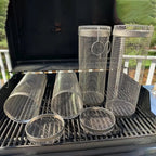 Stainless Steel Rolling Grill Basket for BBQ - 360° Rotation, 20 x 9 cm, view 5