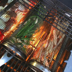 Stainless Steel Rolling Grill Basket for BBQ - 360° Rotation, 20 x 9 cm, view 7