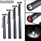 Baseball Bat-Shaped LED Torch, Aluminium Alloy, 3 Modes