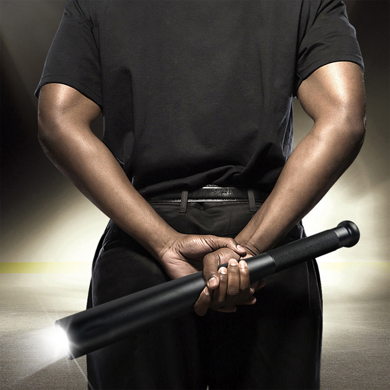 Baseball Bat-Shaped LED Torch, Aluminium Alloy, 3 Modes