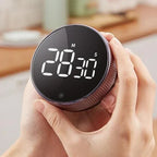 Baseus Magnetic Digital Countdown Timer, Black Glossy