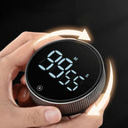 Baseus Magnetic Digital Countdown Timer, Black Glossy
