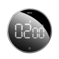 Baseus Magnetic Digital Countdown Timer, Black Glossy