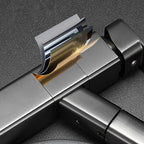 Bathroom Vessel Faucet with Swivel Spout and Pull-Out Spray Head - Black, view 8