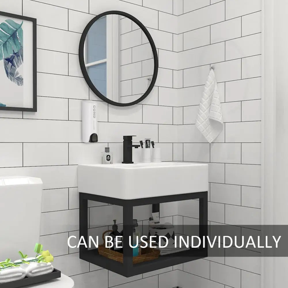 Wall-mounted Shower Dispenser for Bathroom - 350ml Capacity, view 21