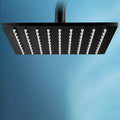 304 Stainless Steel Ceiling Mounted Shower Head - Large Sizes, Black Silver, view 27