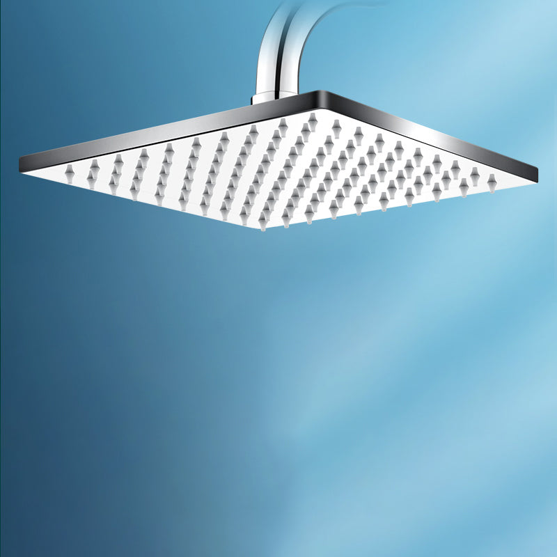 304 Stainless Steel Ceiling Mounted Shower Head - Large Sizes, Black Silver, view 30