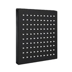 304 Stainless Steel Ceiling Mounted Shower Head - Large Sizes, Black Silver, view 31