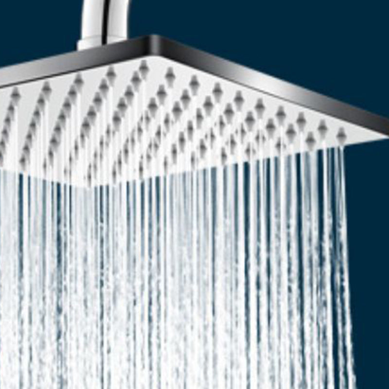 304 Stainless Steel Ceiling Mounted Shower Head - Large Sizes, Black Silver, view 5