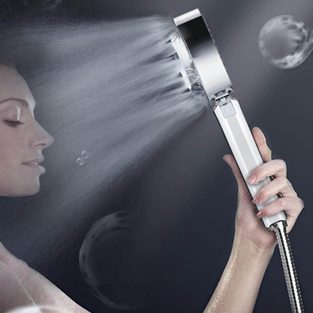 Double-Sided High Pressure Soap Dispensing Shower Head - ABS, 1.18in Connection, view 9