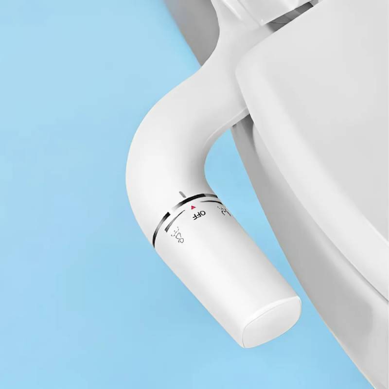 Ultra-Thin Bidet Attachment for Toilet - Dual Spray, 0.19" Slim Design