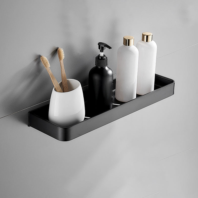 Matt Black Stainless Steel Bathroom Set - 1 or 2 Piece Bath Rack, 30-60 cm, view 18