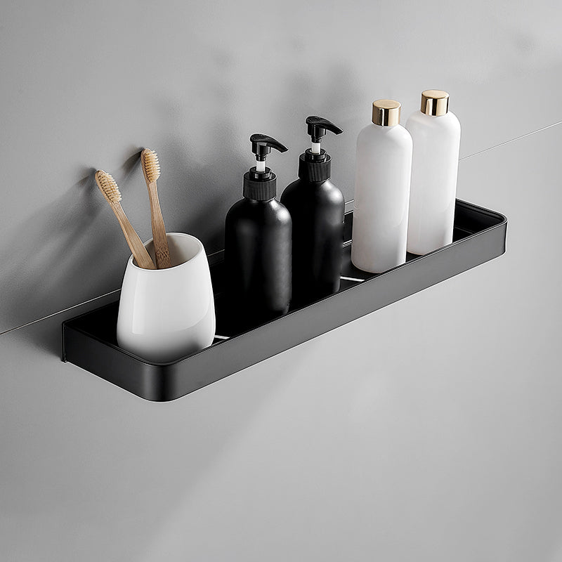 Matt Black Stainless Steel Bathroom Set - 1 or 2 Piece Bath Rack, 30-60 cm, view 20