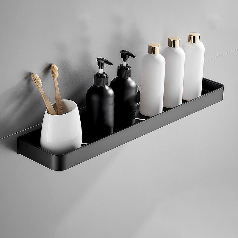 Matt Black Stainless Steel Bathroom Set - 1 or 2 Piece Bath Rack, 30-60 cm, view 22