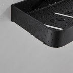 Matt Black Stainless Steel Bathroom Set - 1 or 2 Piece Bath Rack, 30-60 cm, view 5