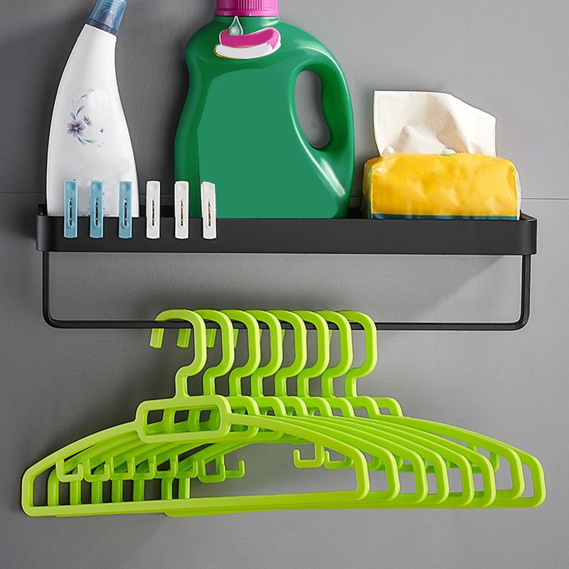 Matt Black Stainless Steel Bathroom Set - 1 or 2 Piece Bath Rack, 30-60 cm, view 9