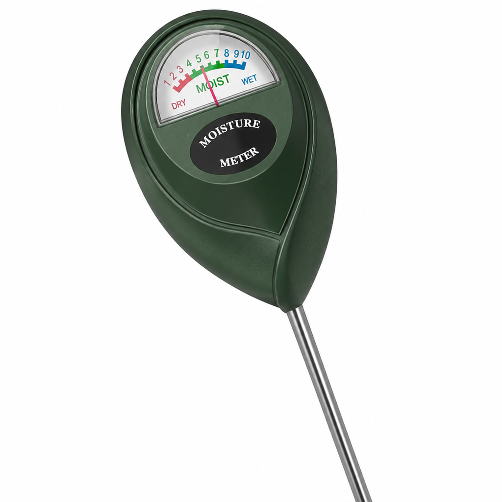 Battery-Free Soil Moisture Meter for Indoor and Outdoor Plants
