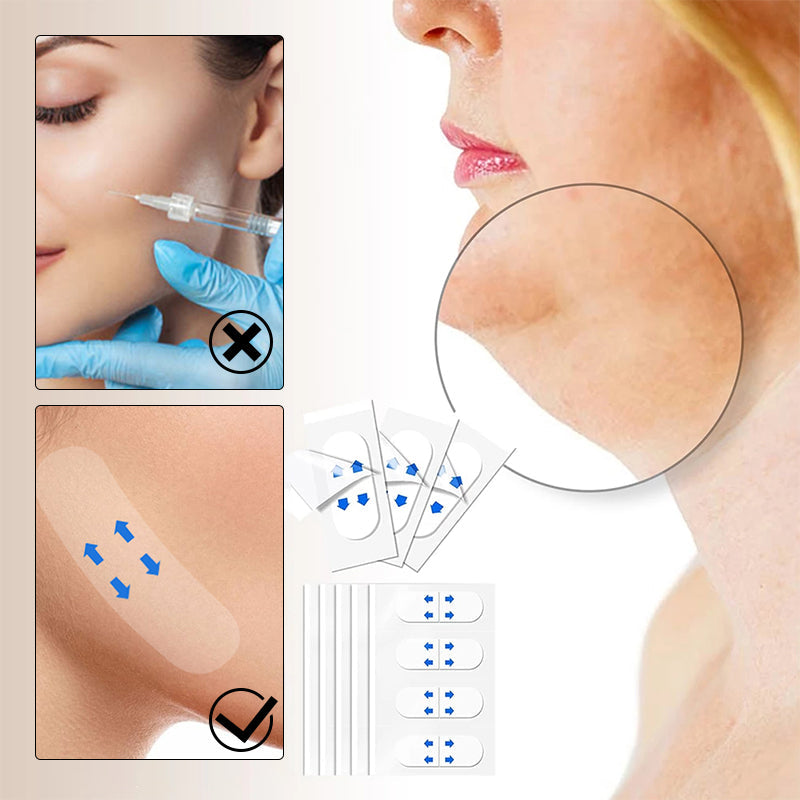 Invisible Face Lifter Tape - 10 cm, White, Suitable for All Skin Types, view 2