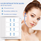 Invisible Face Lifter Tape - 10 cm, White, Suitable for All Skin Types, view 3