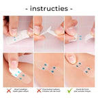 Invisible Face Lifter Tape - 10 cm, White, Suitable for All Skin Types, view 6