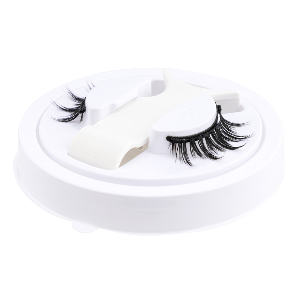 Reusable Magnetic Eyelash and Tweezers Set - No Glue, PLA Material, view 3