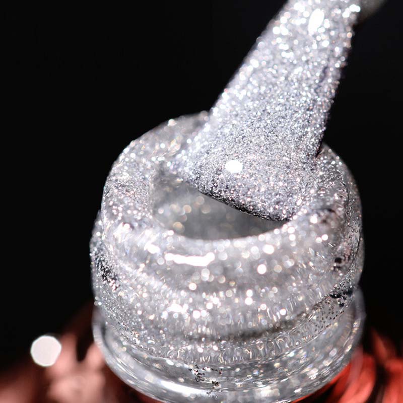 High Density Glitter Nail Gel Polish - Long-Lasting, High Shine, 8ml, view 11