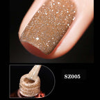 High Density Glitter Nail Gel Polish - Long-Lasting, High Shine, 8ml, view 14