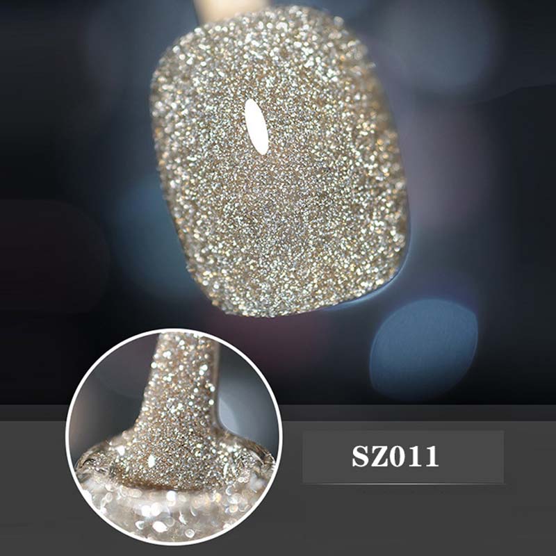 High Density Glitter Nail Gel Polish - Long-Lasting, High Shine, 8ml, view 24